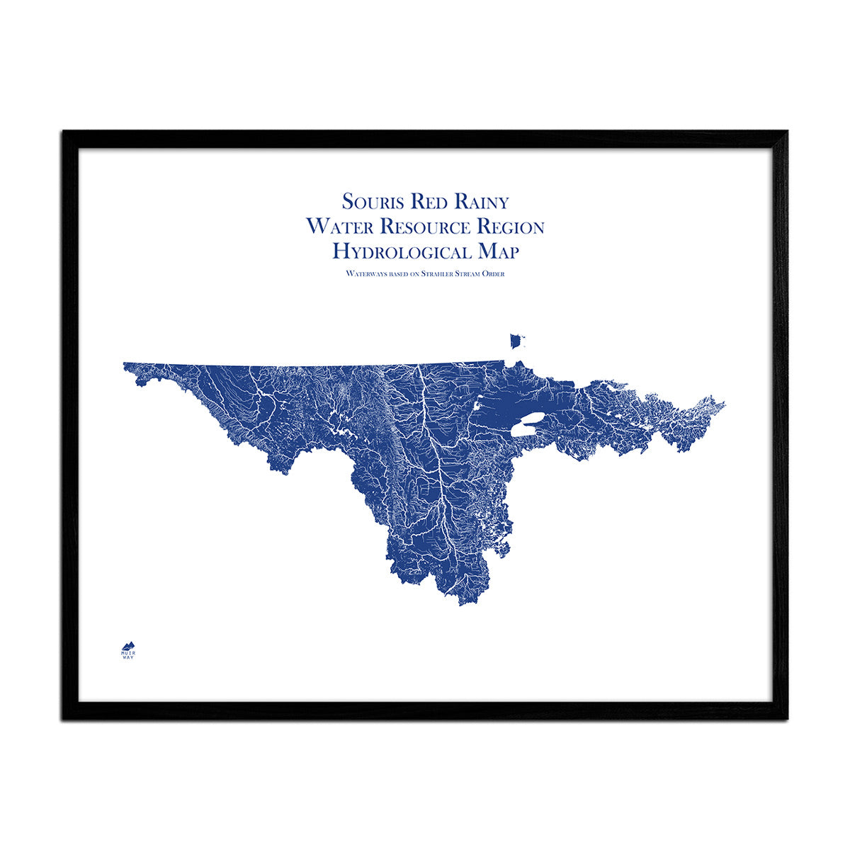 Souris Red Rainy Regional Hydrology Map