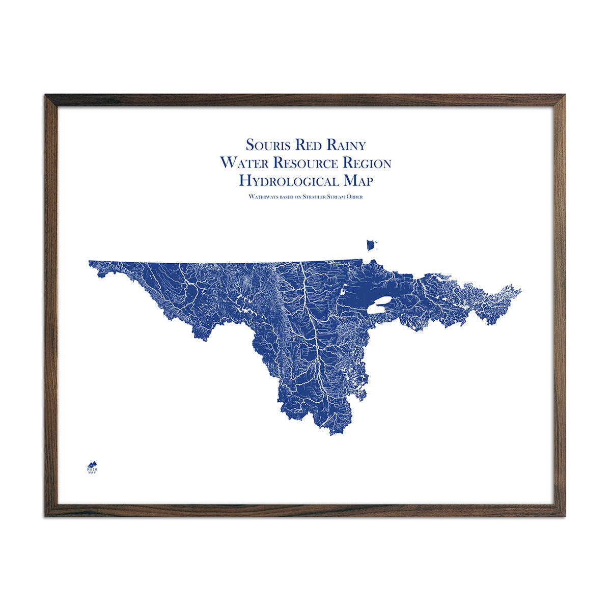 Souris Red Rainy Regional Hydrology Map
