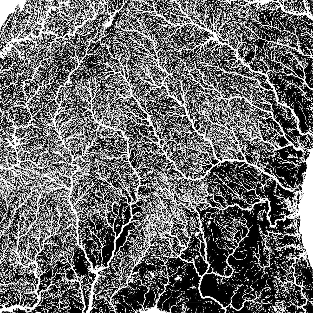 South Atlantic-Gulf Regional Hydrological Map
