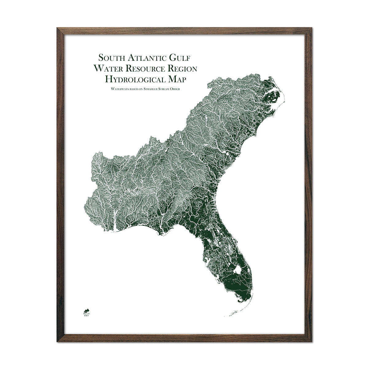 South Atlantic Gulf Regional Rivers Map