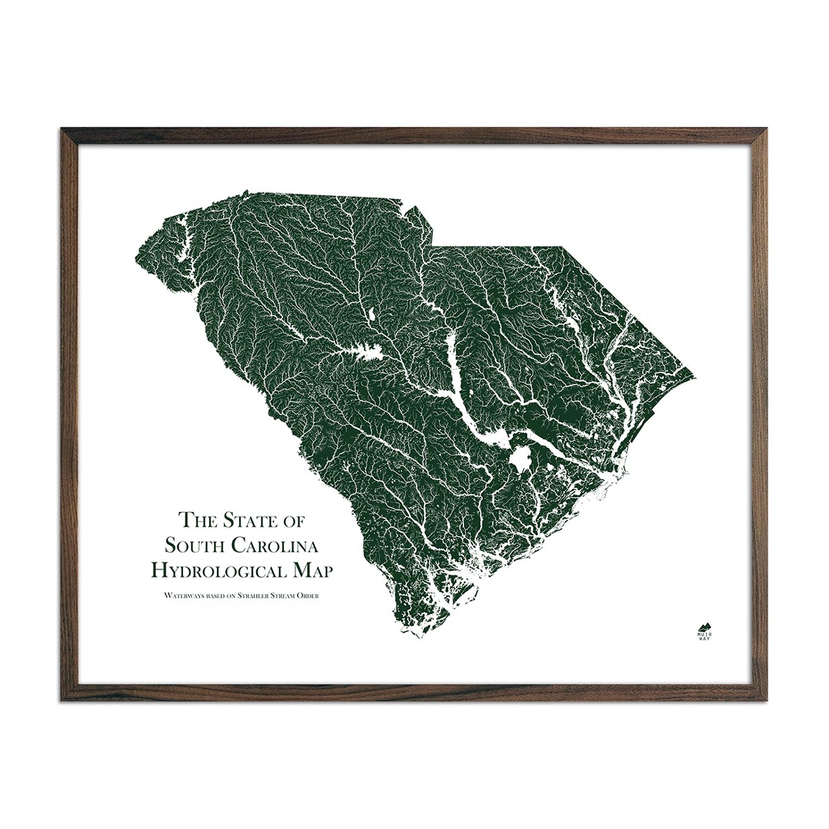 South Carolina Rivers Map