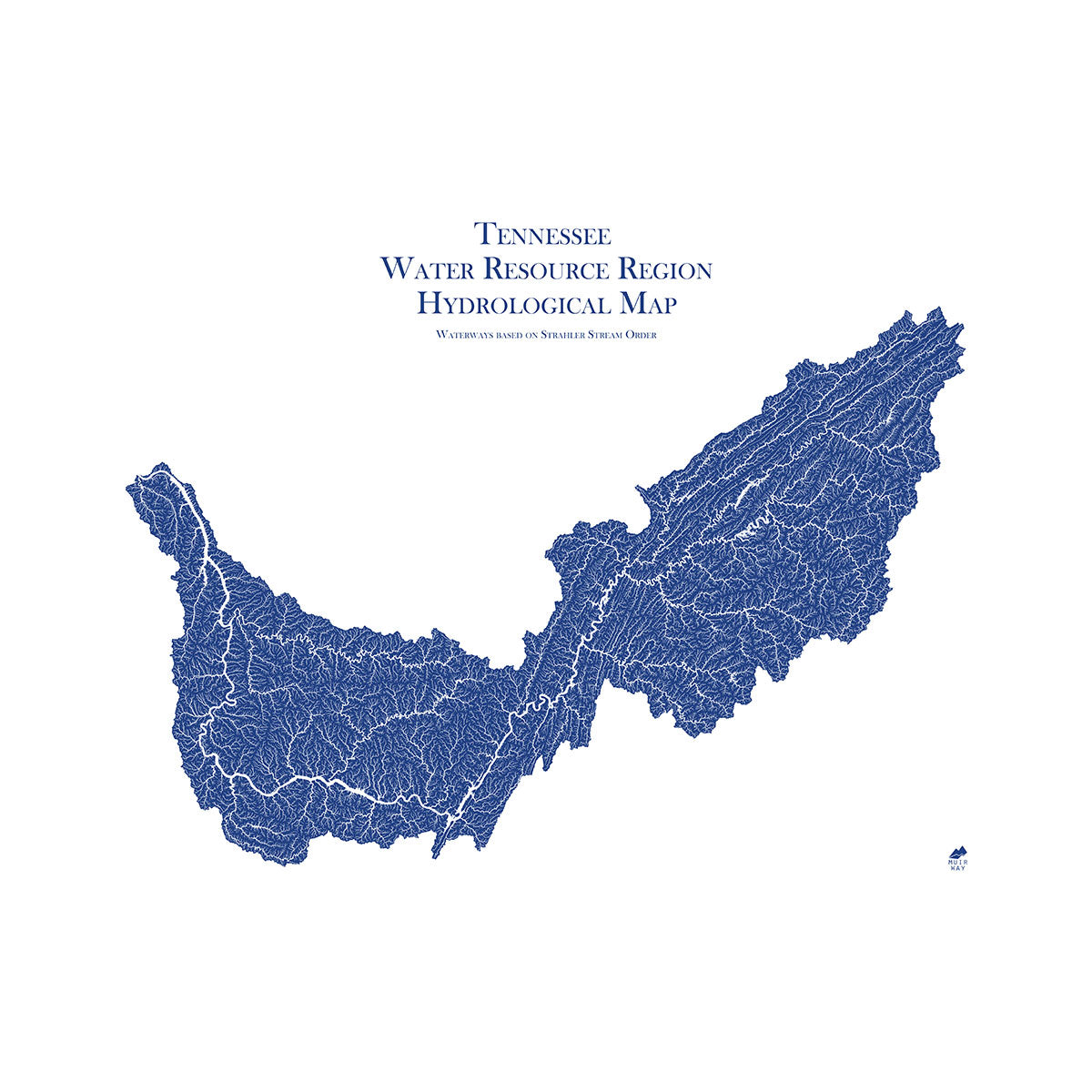 Tennessee Regional Hydrology Map