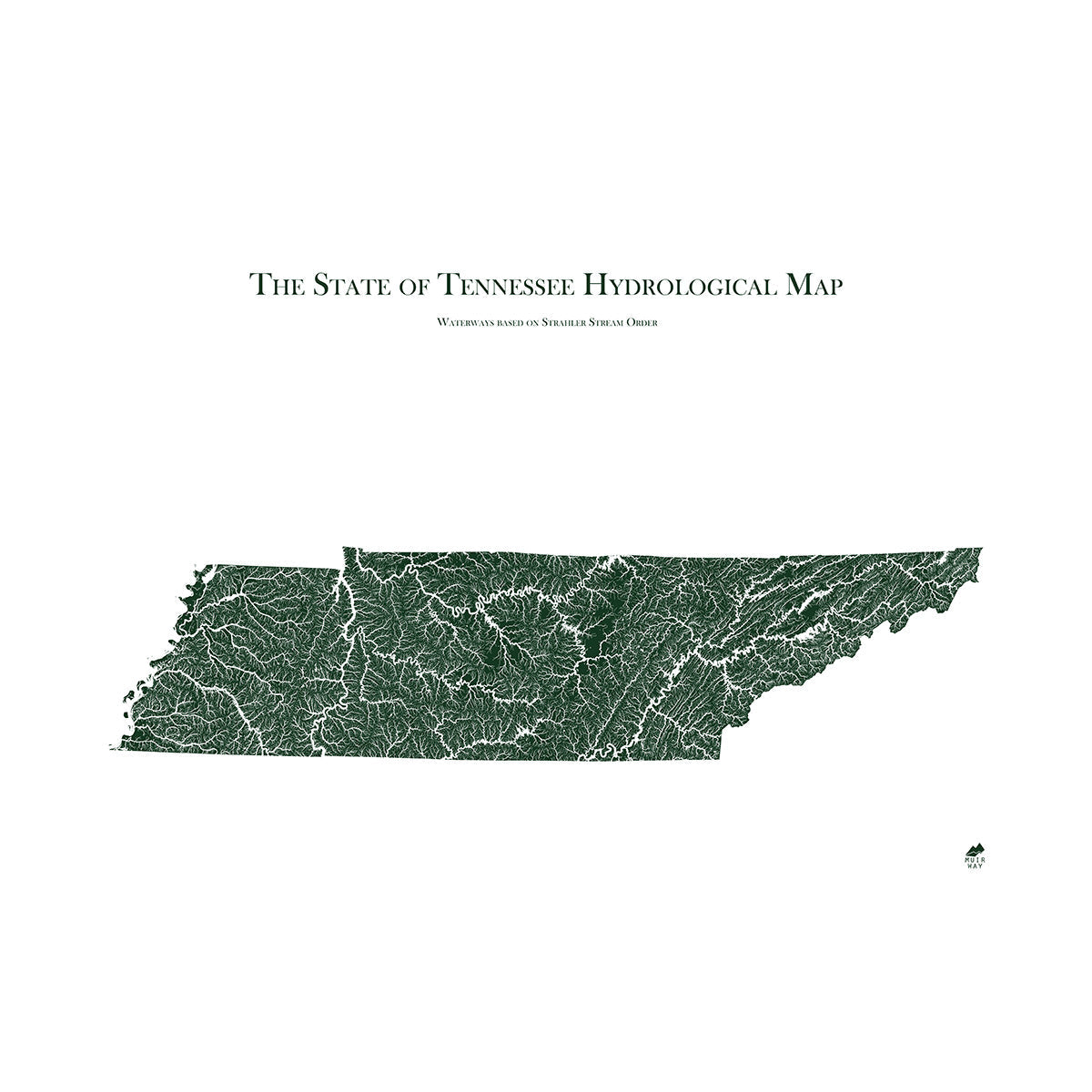 Tennessee Rivers Map