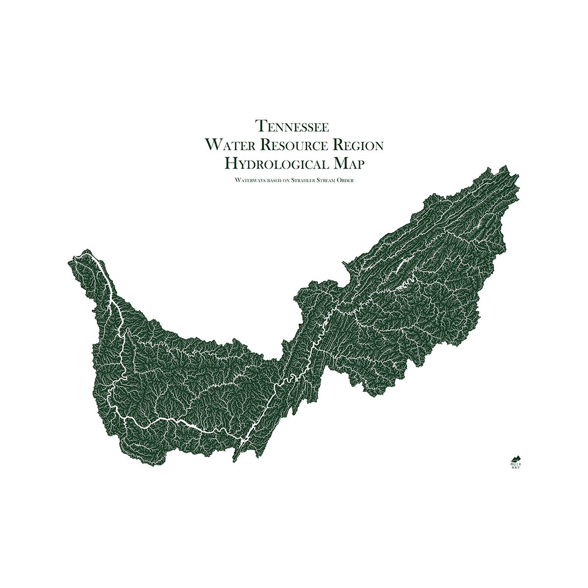 Tennessee Regional Rivers Map
