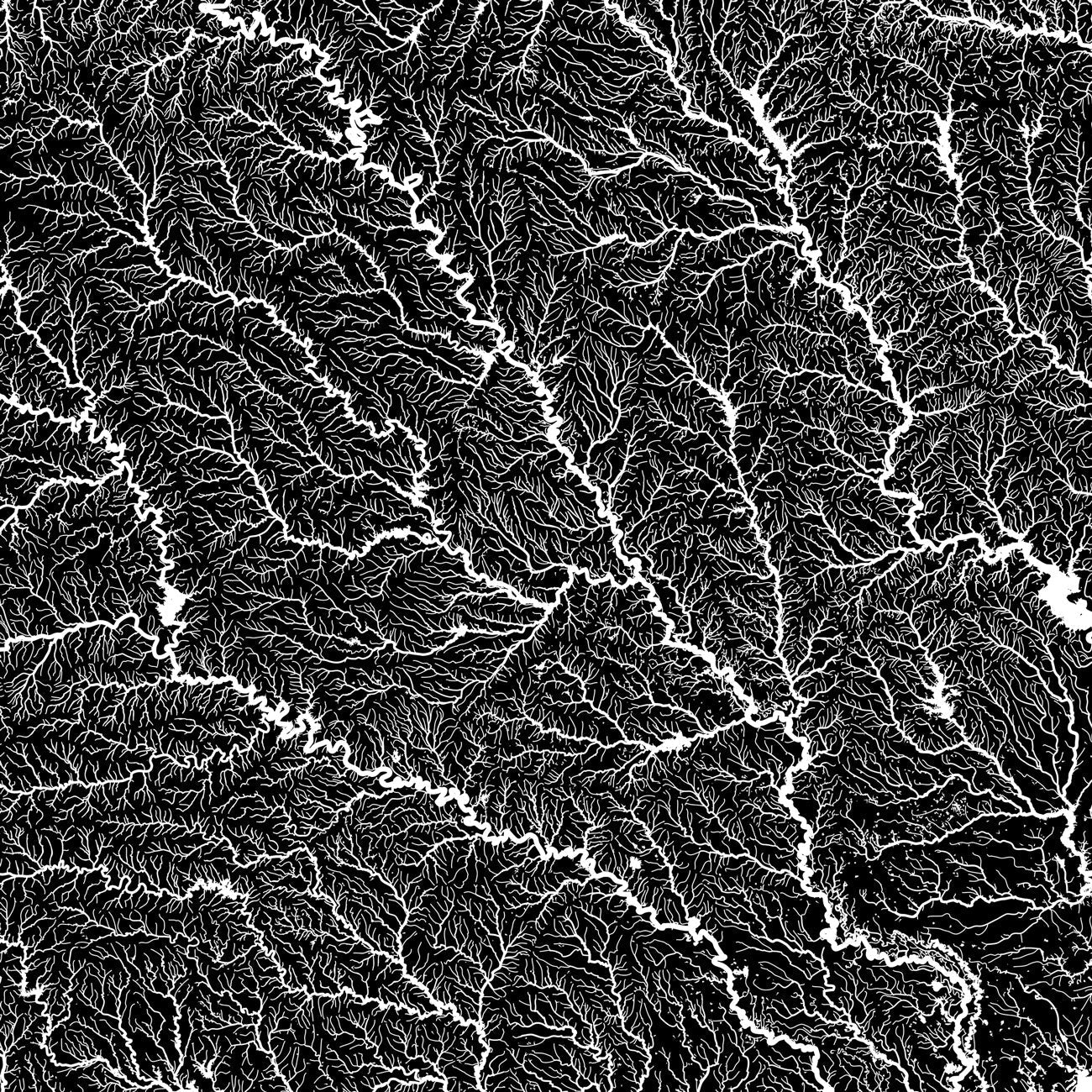 Texas-Gulf Regional Hydrological Map