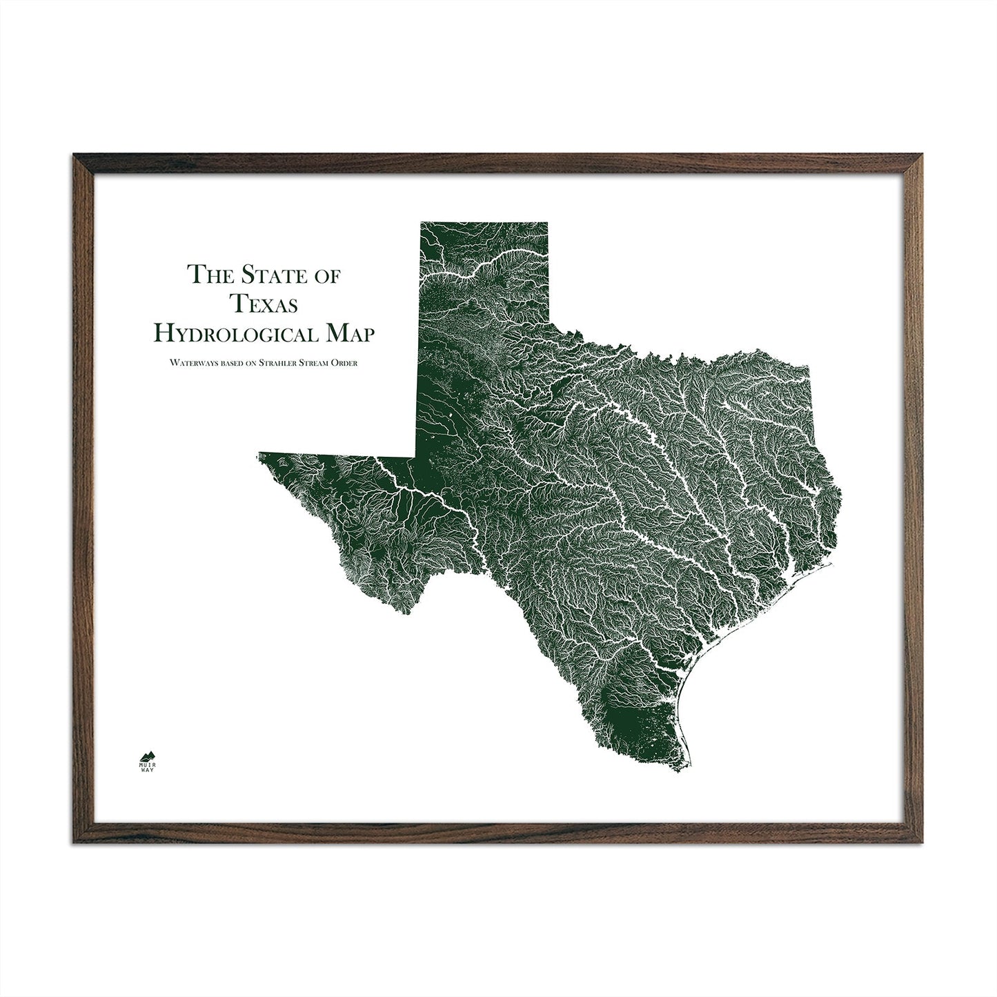Texas Rivers Map