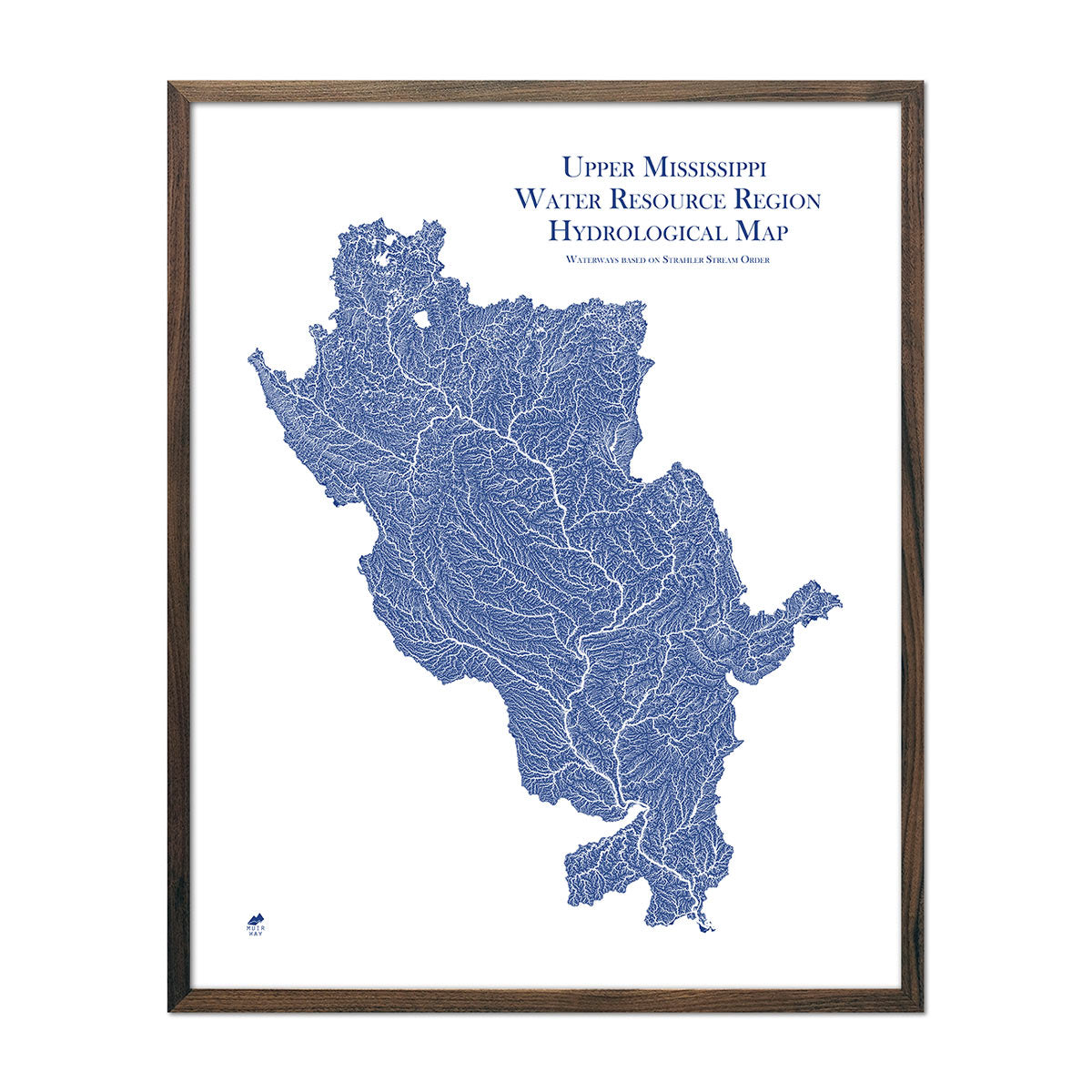 Upper Mississippi Regional Hydrology Map