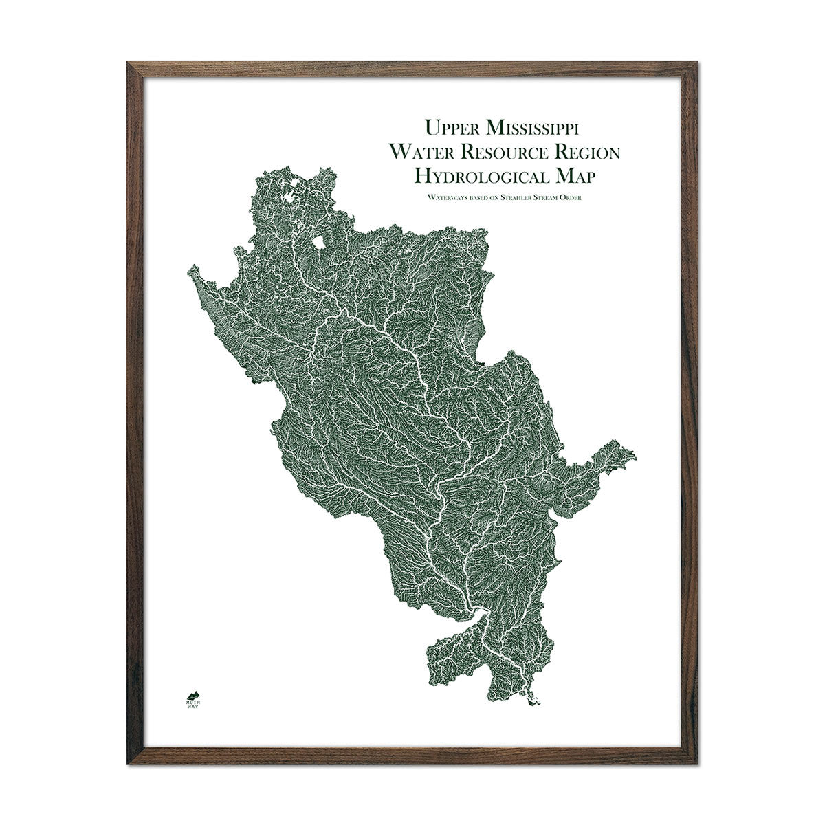 Upper Mississippi Regional Rivers Map