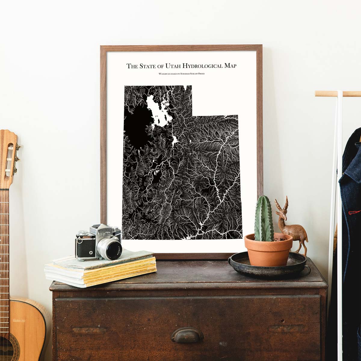 Utah Hydrological Map