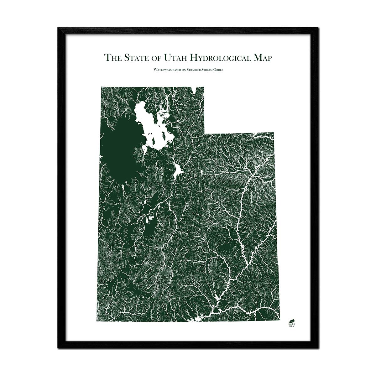 Utah Rivers Map