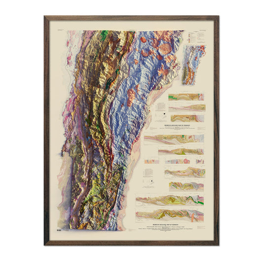 Vermont Relief Map - 2011