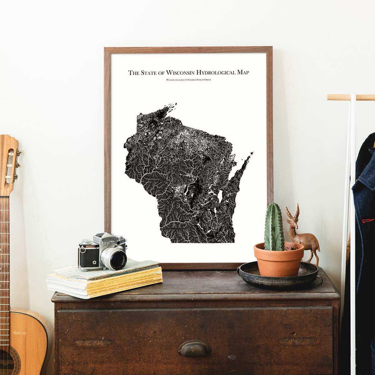 Wisconsin Hydrological Map