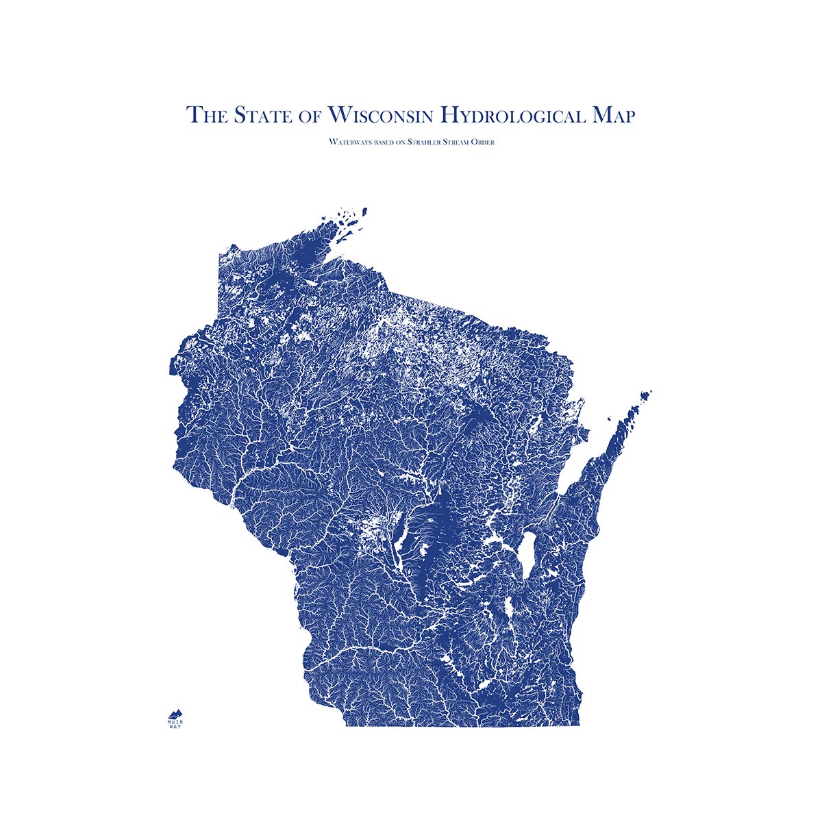 Wisconsin Hydrology Map