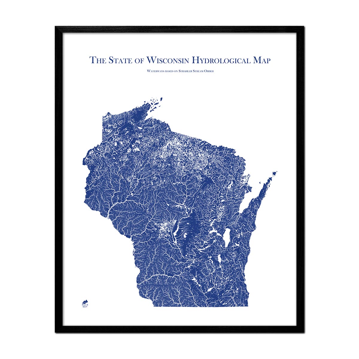 Wisconsin Hydrology Map