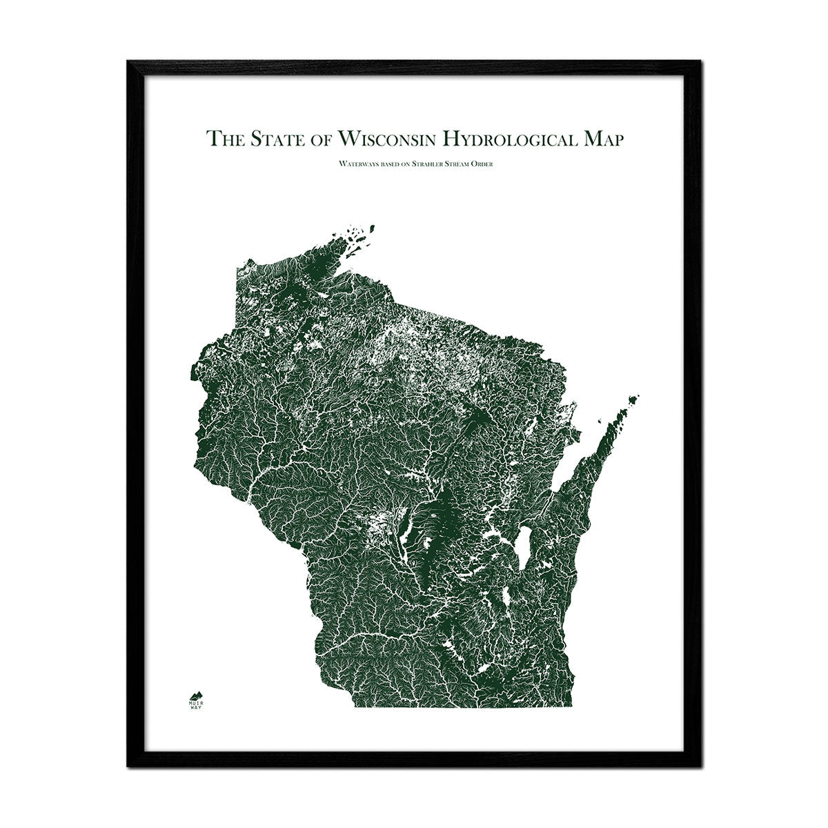 Wisconsin Rivers Map