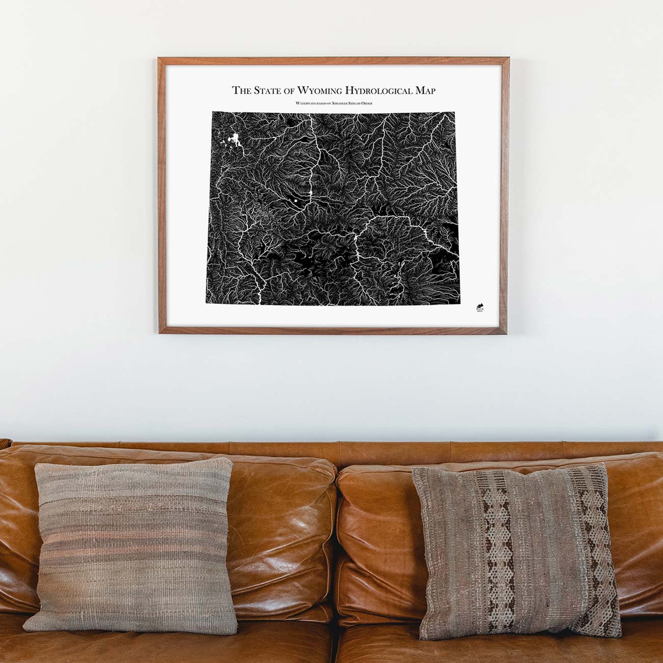 Wyoming Hydrological Map