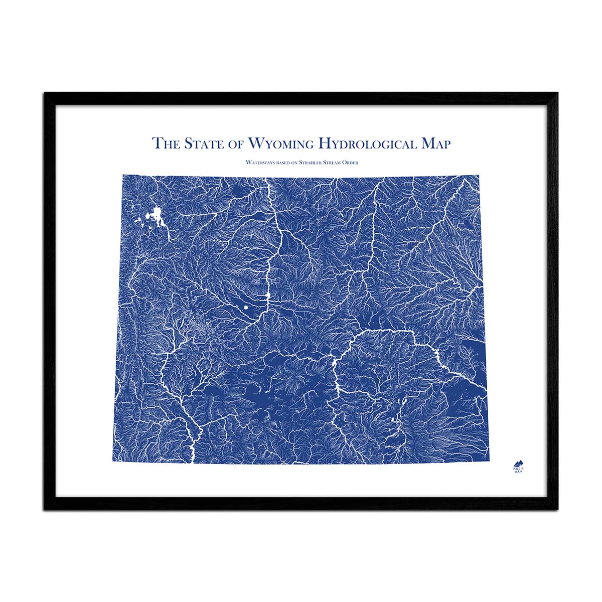 Wyoming Hydrology Map