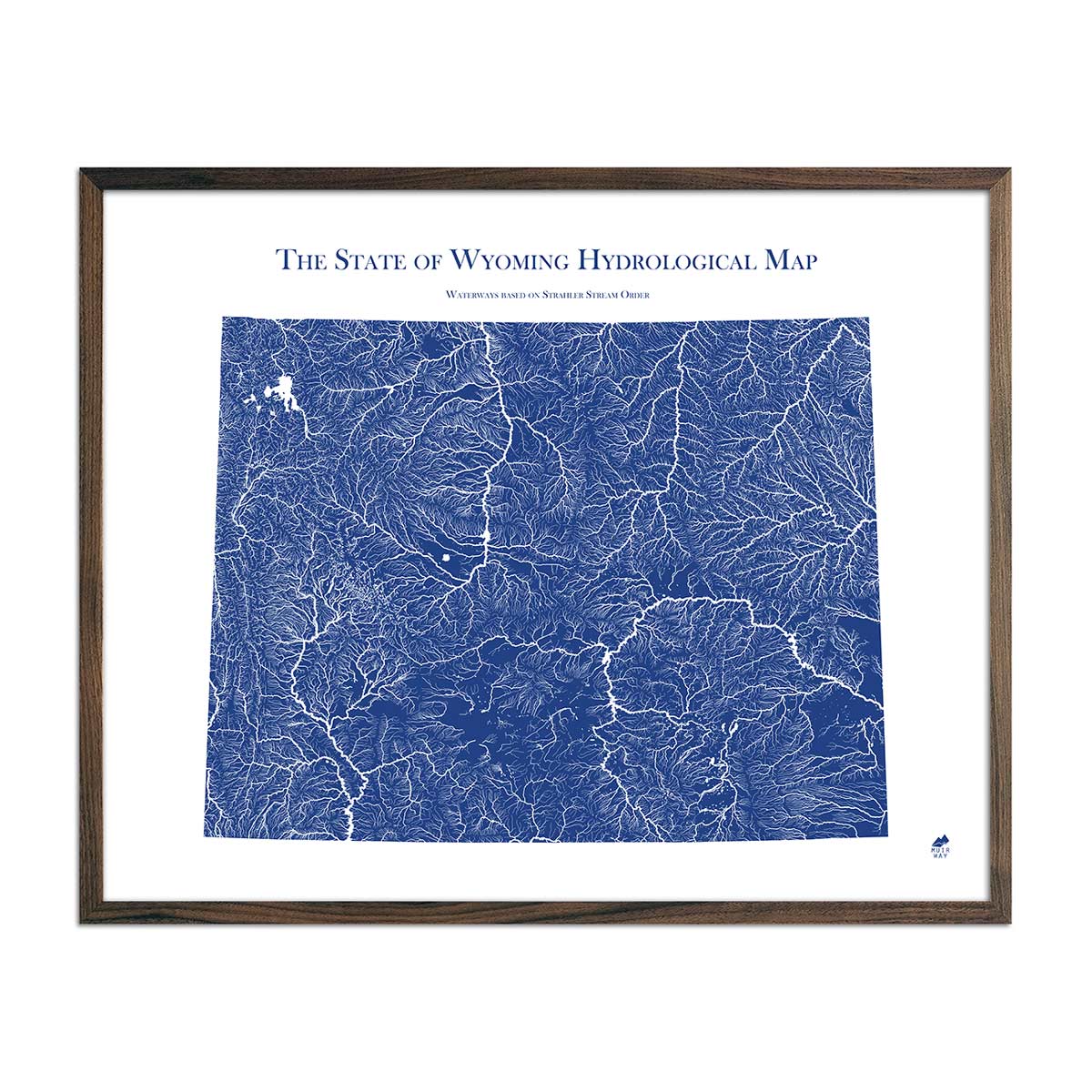 Wyoming Hydrology Map