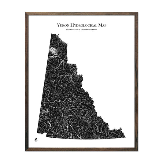 Yukon Hydrological Map