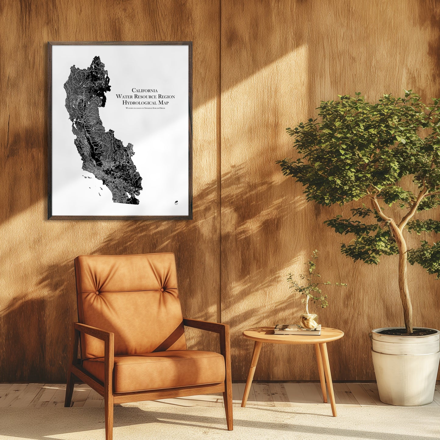 California Regional Hydrological Map