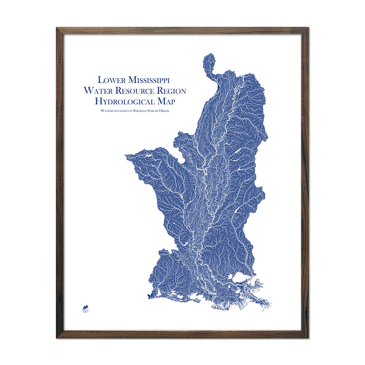 Lower Mississippi Regional Hydrology Map