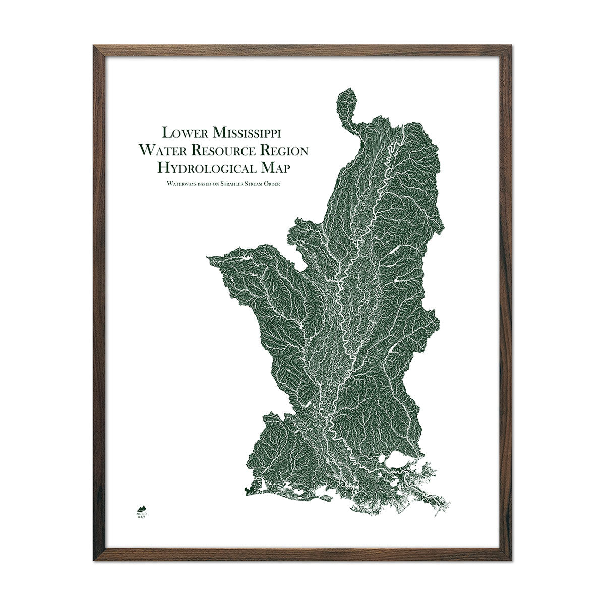 Lower Mississippi Regional Rivers Map