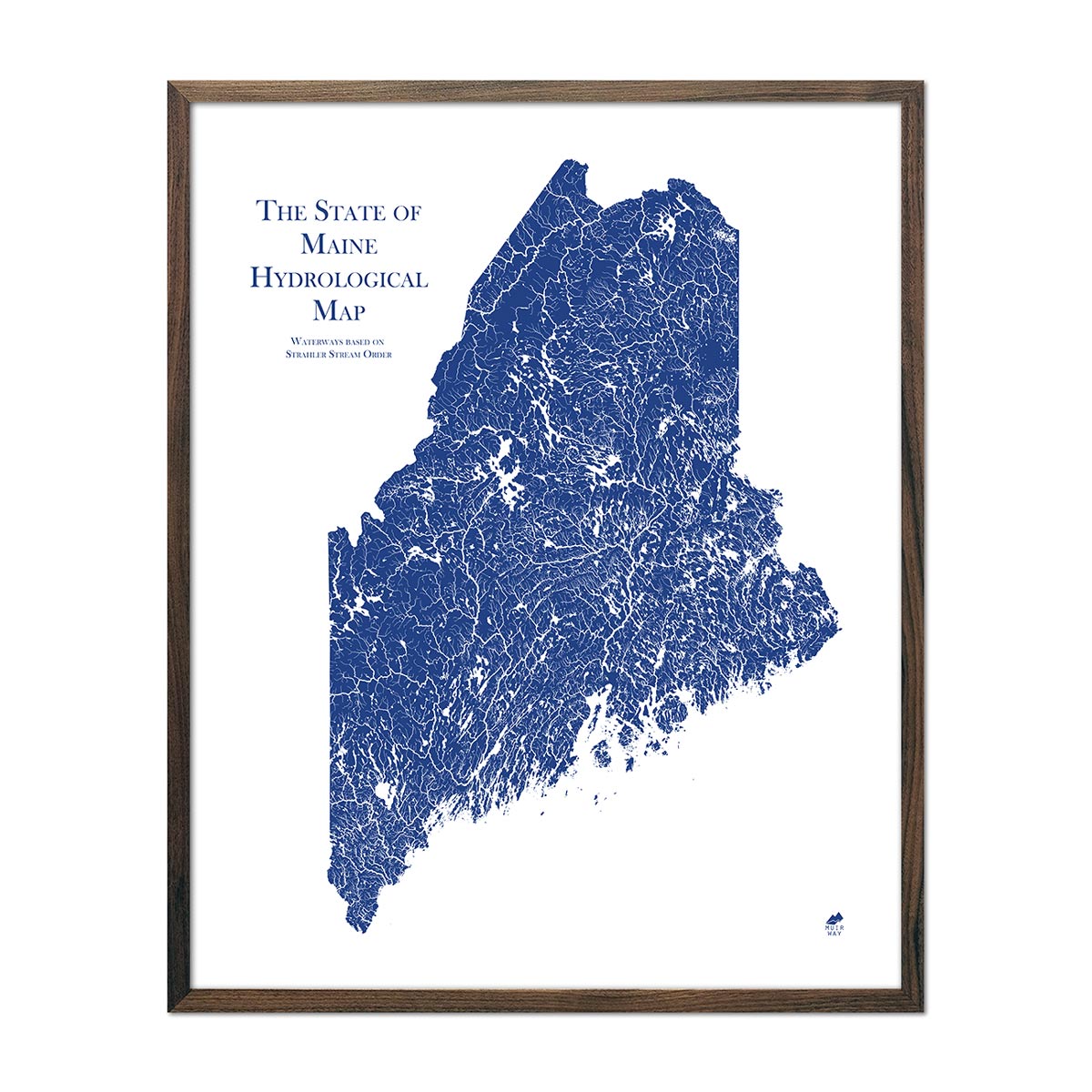 Maine Hydrology Map