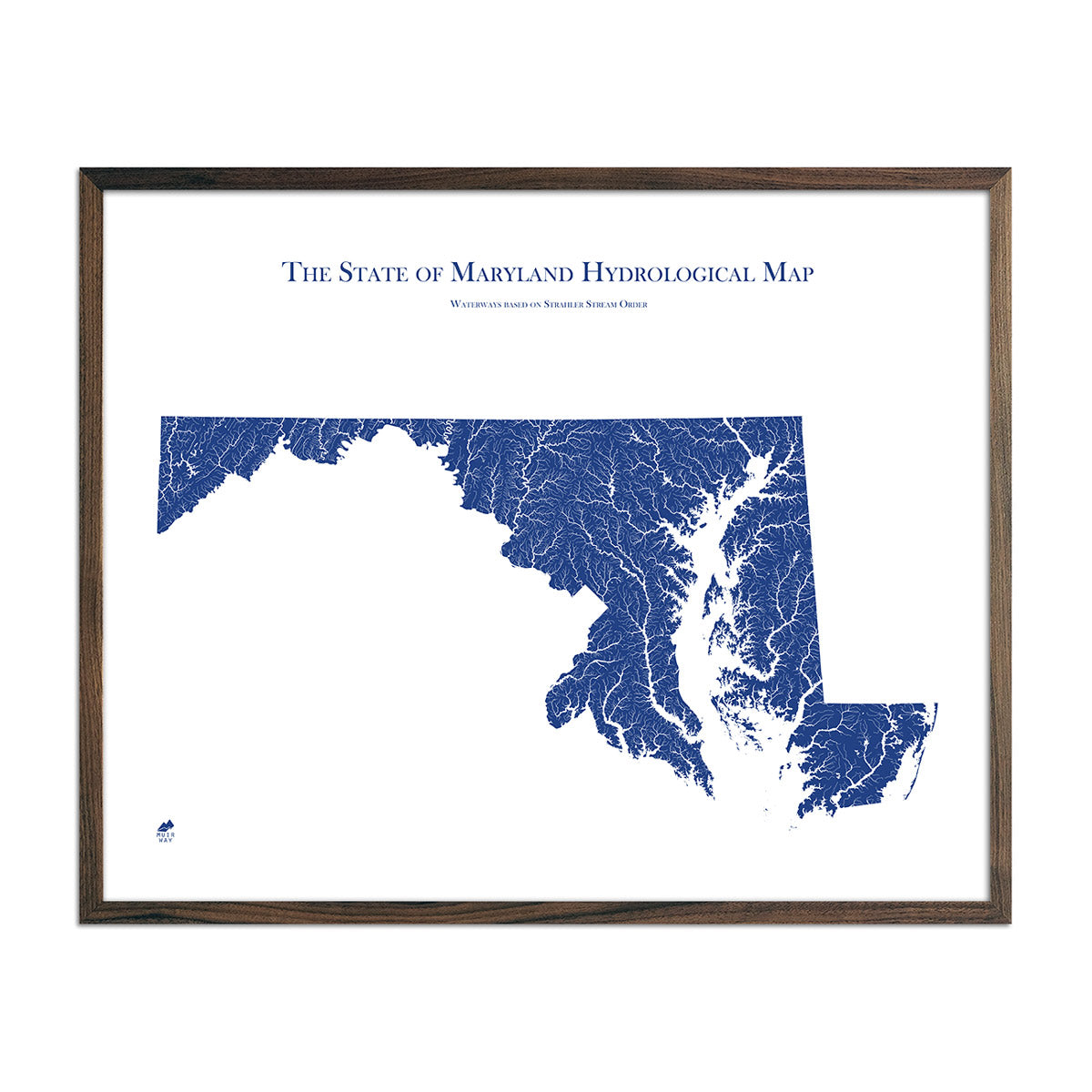 Maryland Hydrology Map