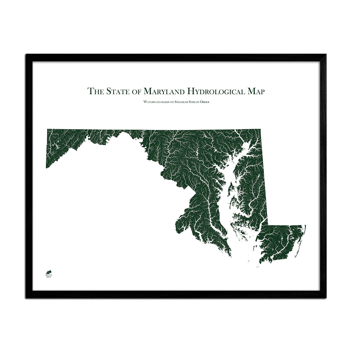 Maryland Rivers Map