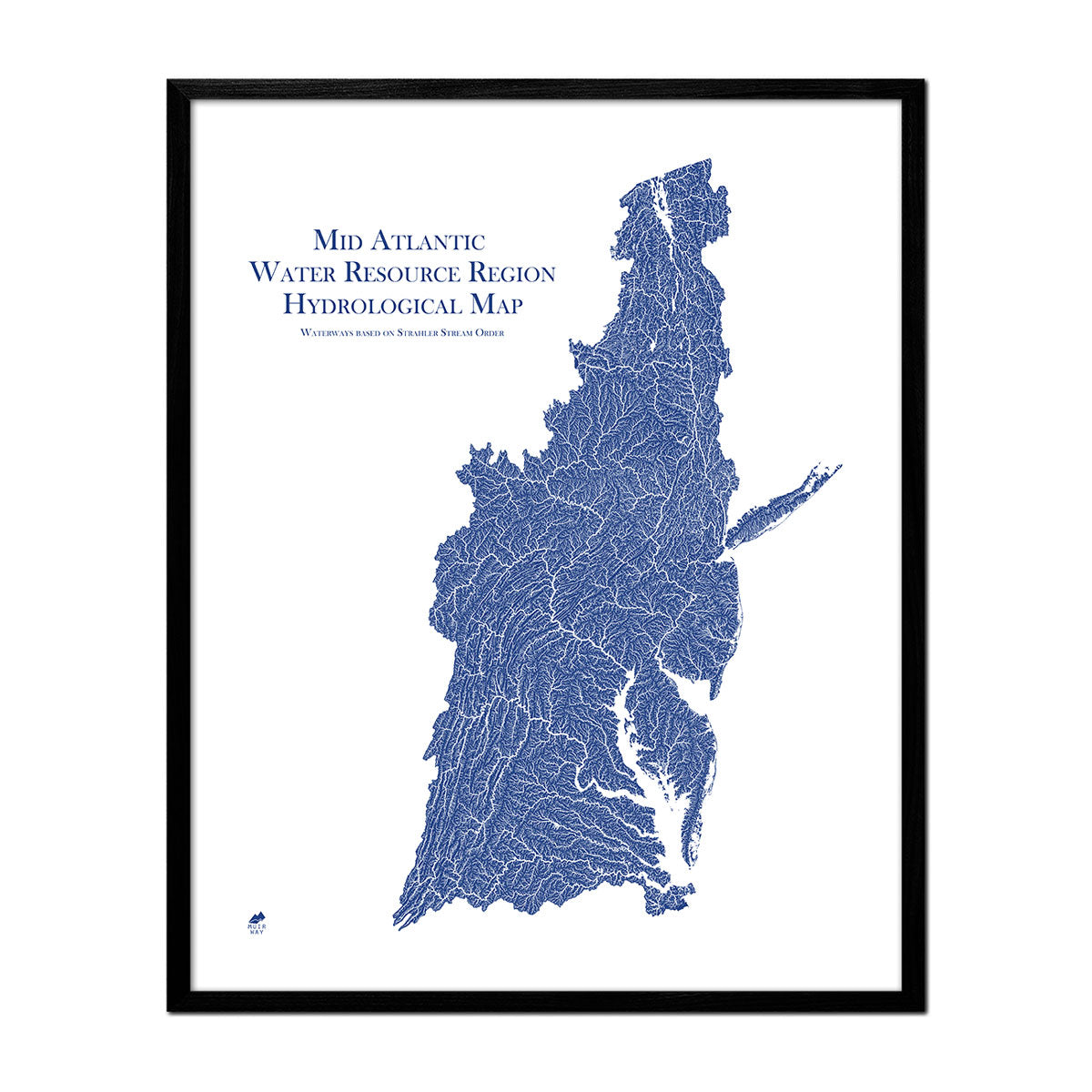 Mid Atlantic Regional Hydrology Map