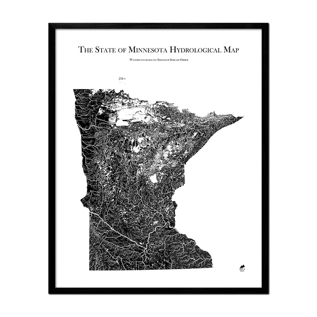 Minnesota Hydrological Map