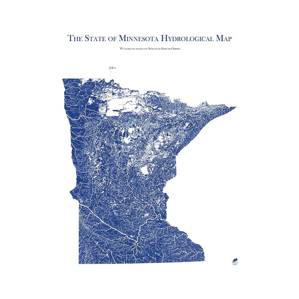 Minnesota Hydrology Map