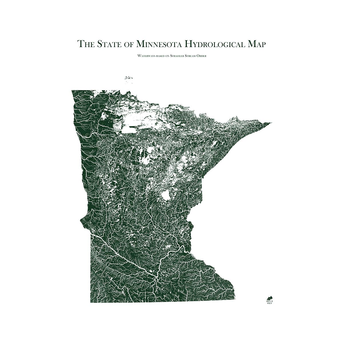 Minnesota Rivers Map