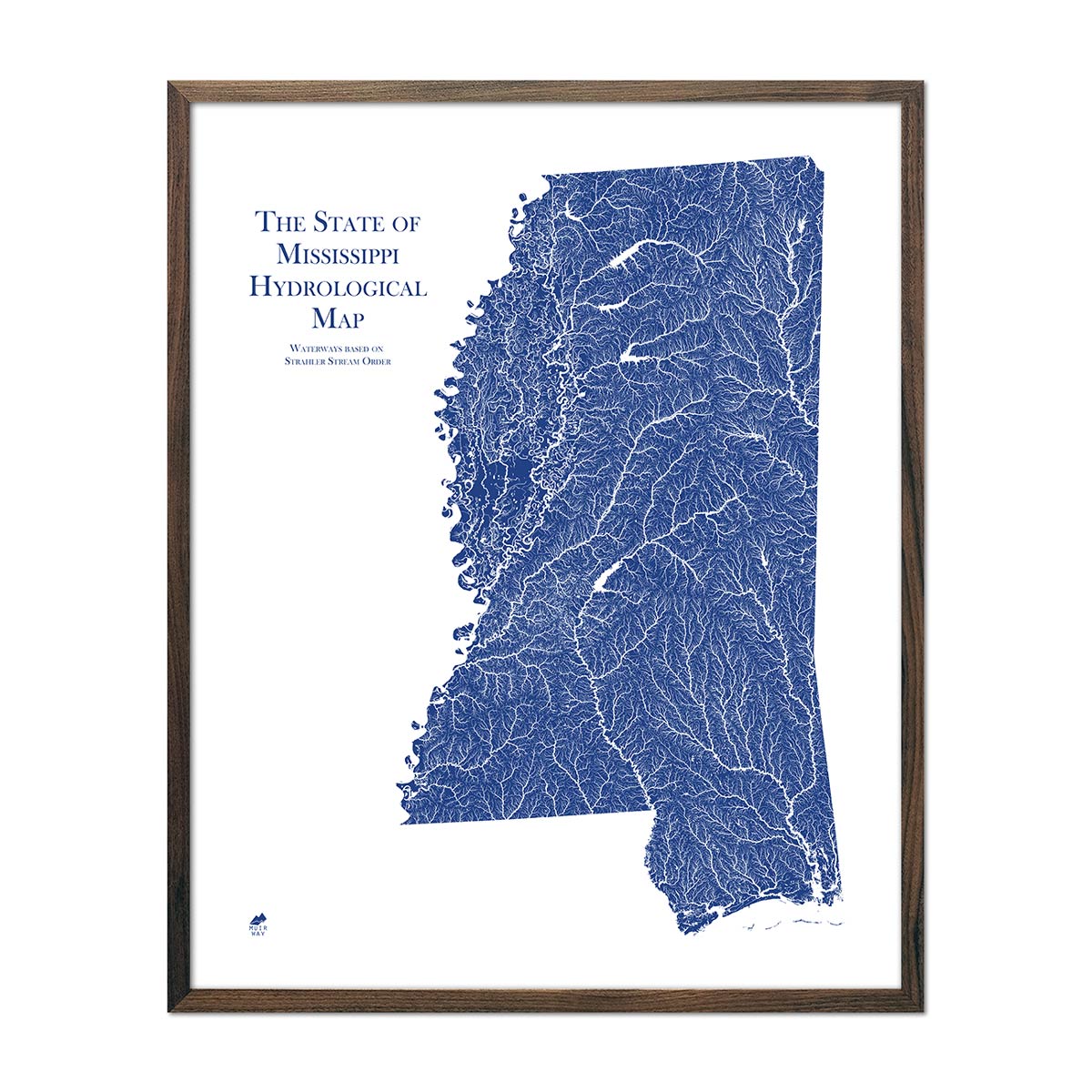 Mississippi Hydrology Map