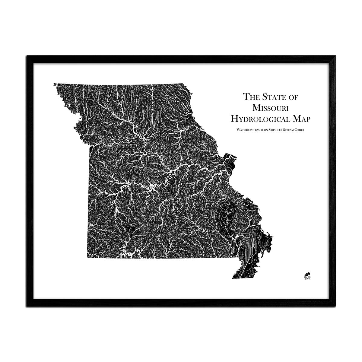 Missouri Hydrological Map