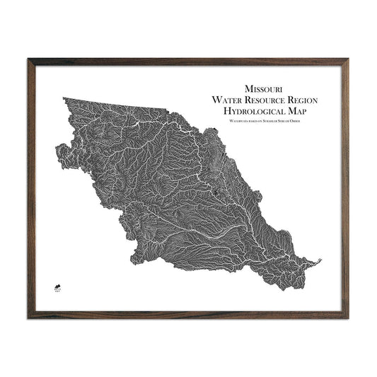 Missouri Regional Hydrological Map