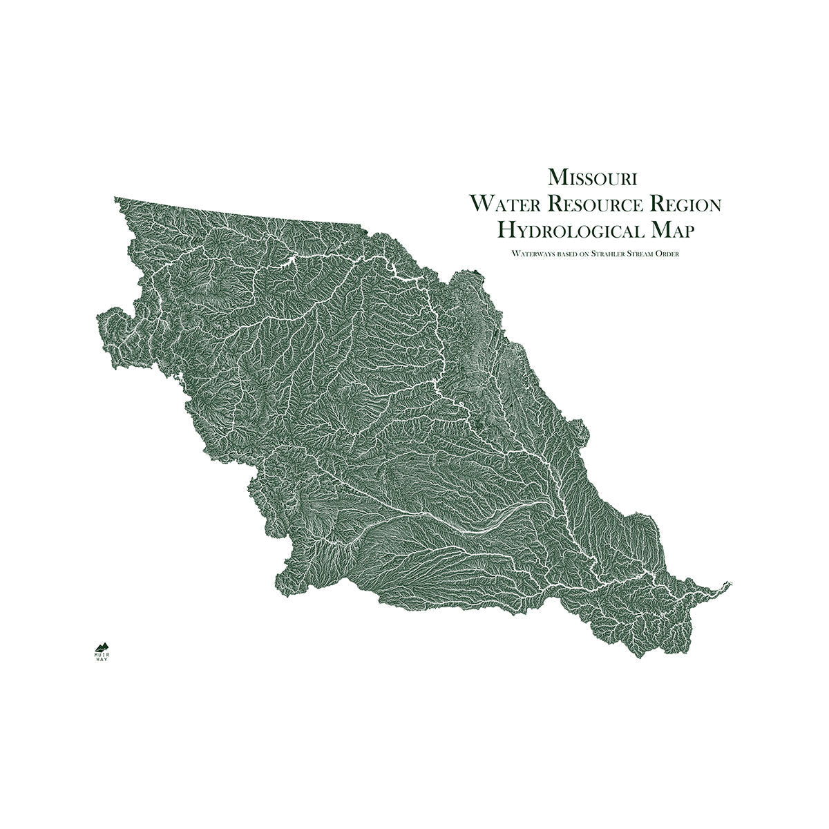 Missouri Regional Rivers Map