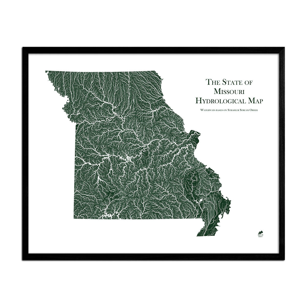 Missouri Rivers Map