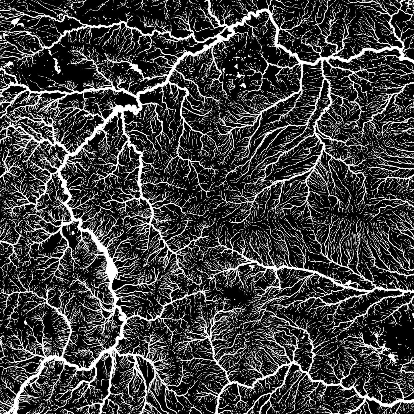 Montana Hydrological Map