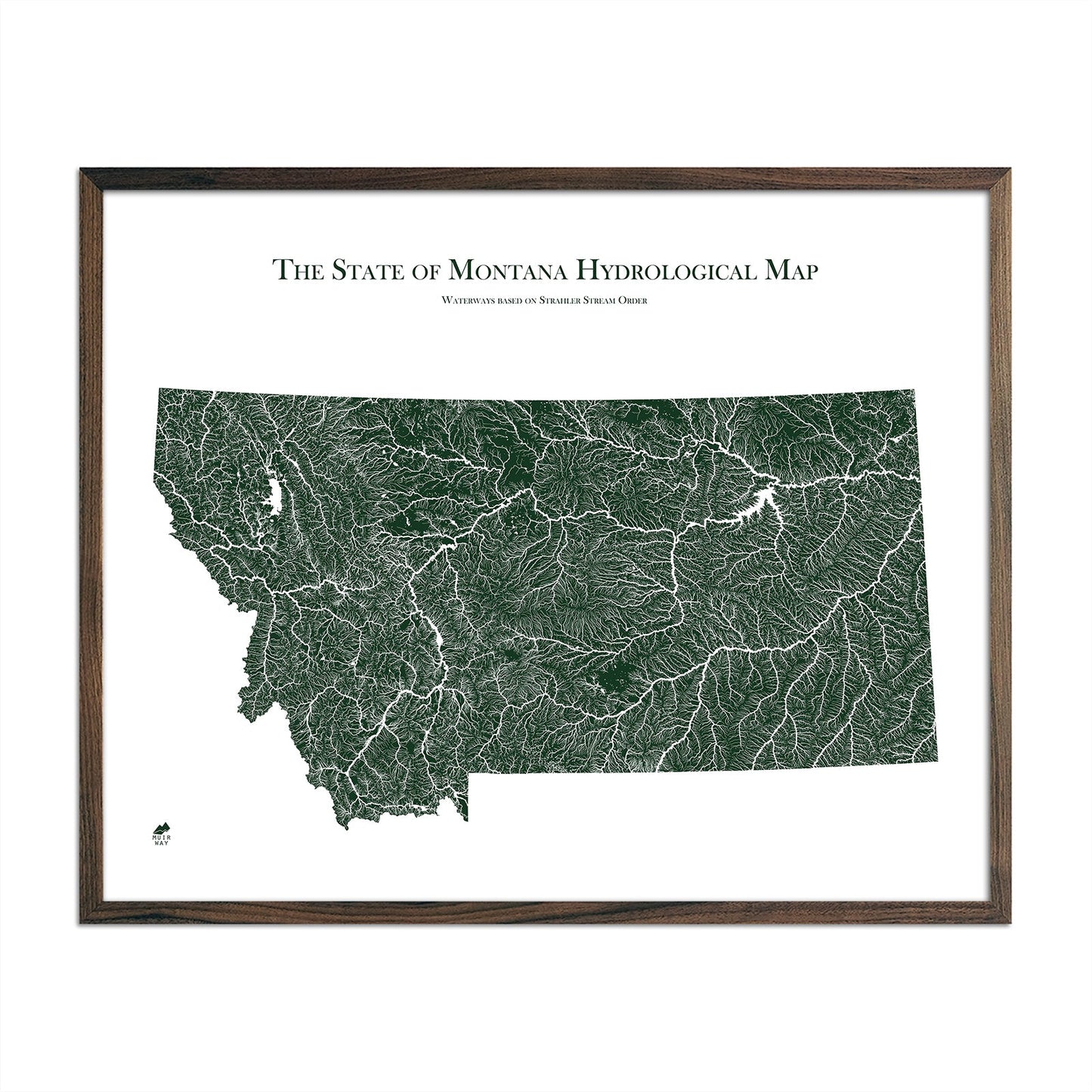 Montana Rivers Map