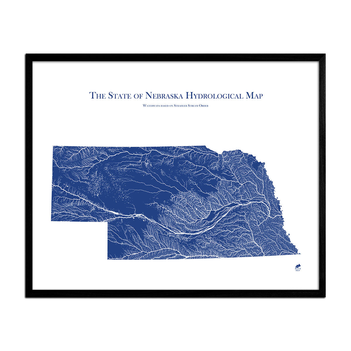 Nebraska Hydrology Map