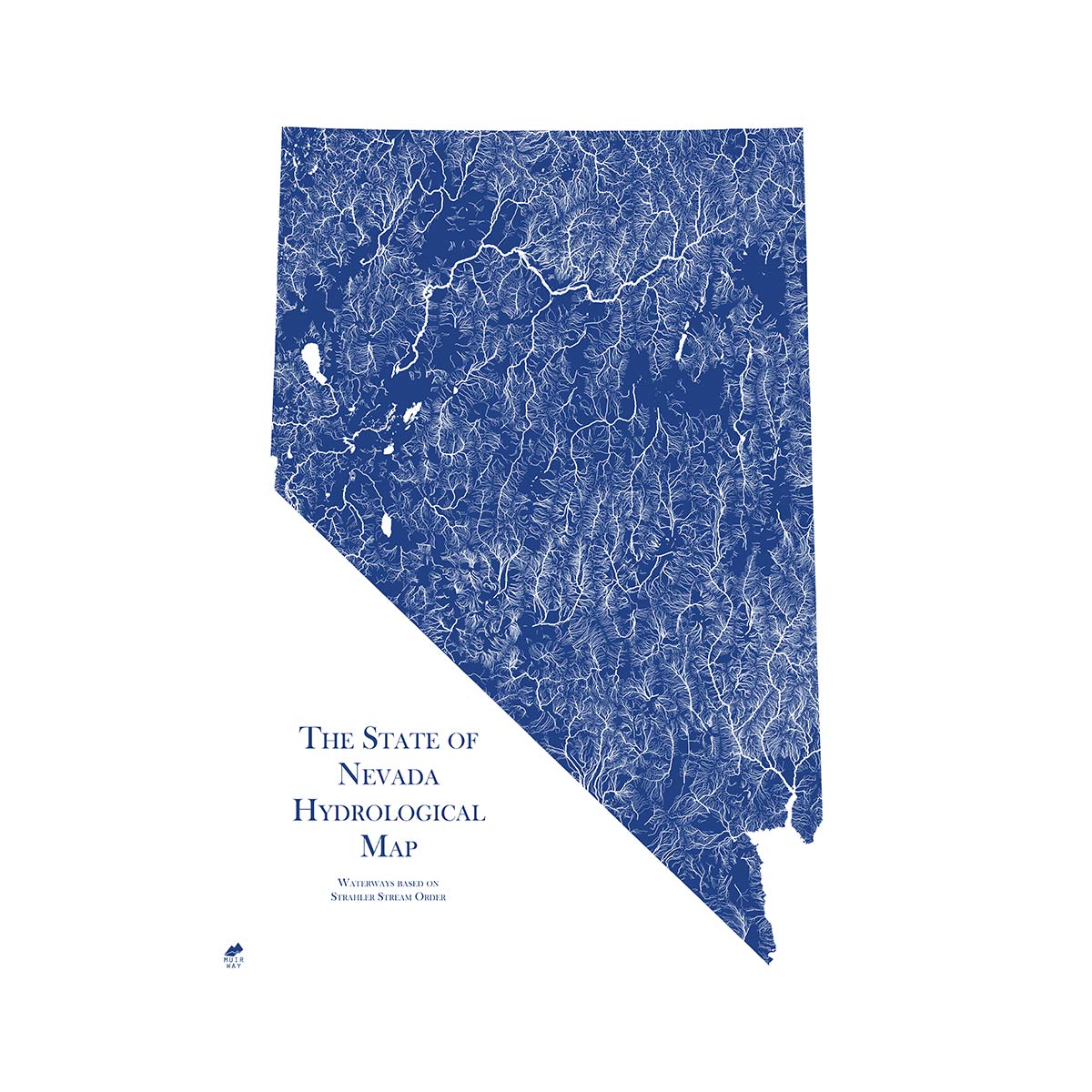 Nevada Hydrology Map