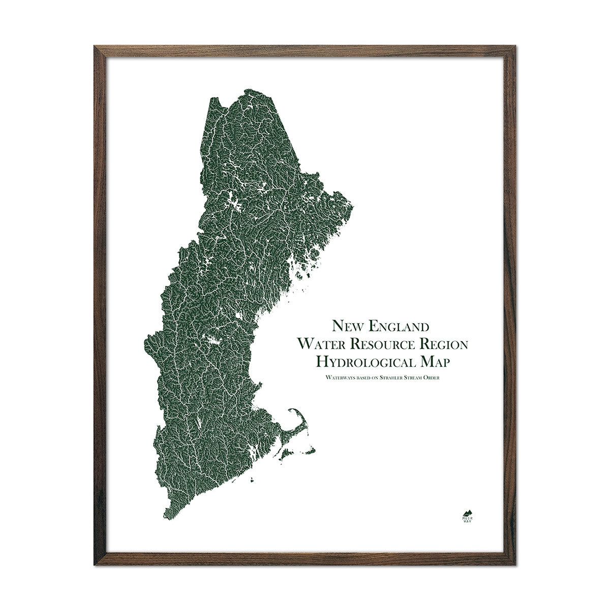 New England Regional Rivers Map