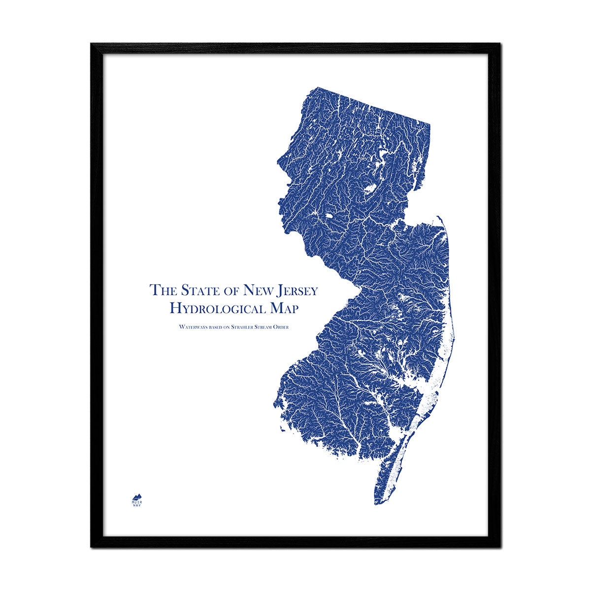 New Jersey Hydrology Map