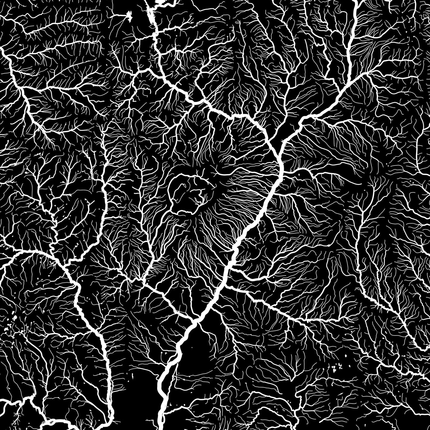 New Mexico Hydrological Map