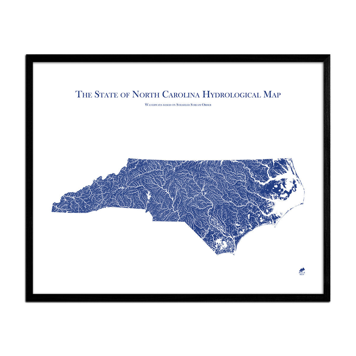 North Carolina Hydrology Map