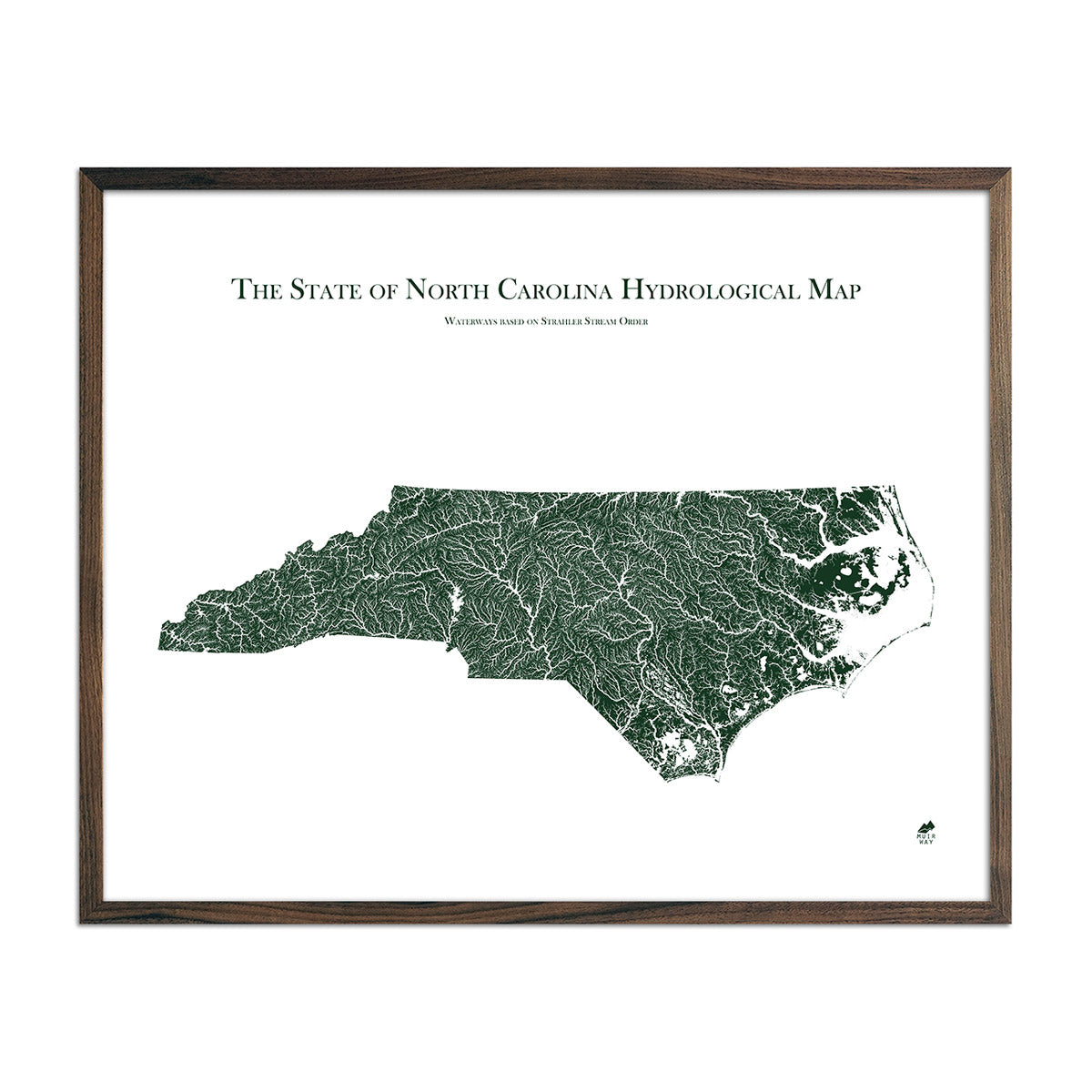 North Carolina Rivers Map