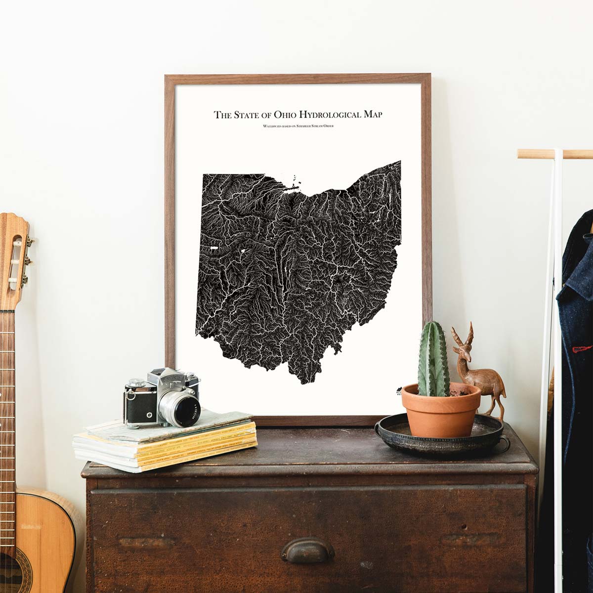 Ohio Hydrological Map