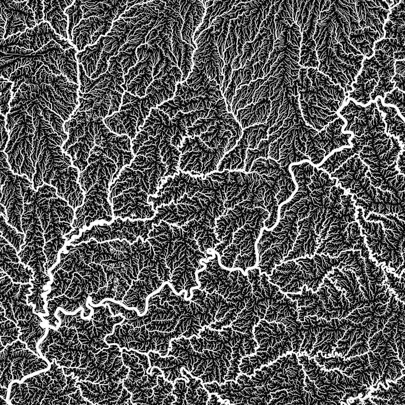 Ohio Regional Hydrological Map