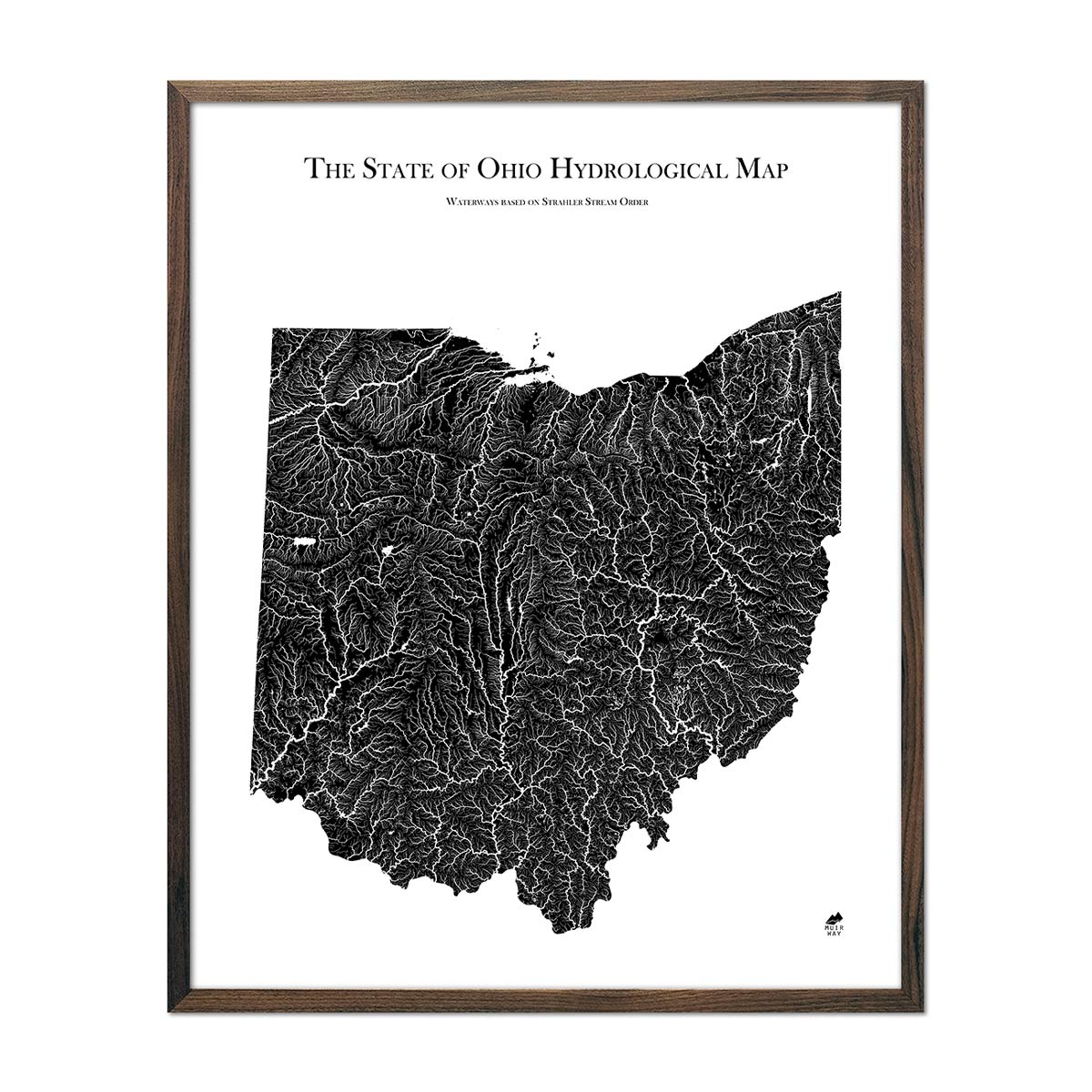 Ohio Hydrological Map